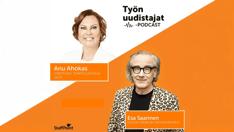 Podcast-sarjan 12. jaksossa keskustellaan yli 50-vuotiaiden kohtaamista työelämän oivalluksista